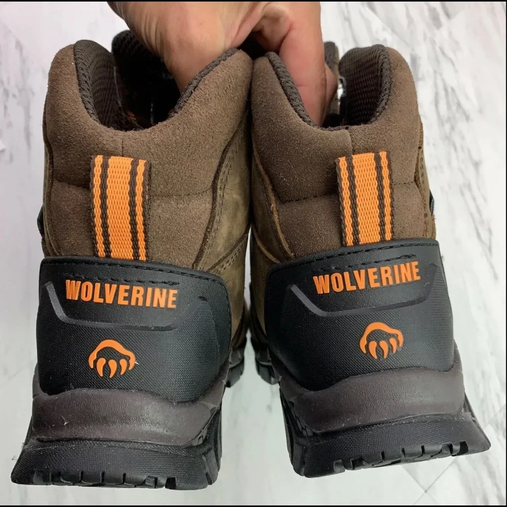 Wolverine EPX 3M Insulated Waterproof leather boots mens 7 EW Extra wide Vibram